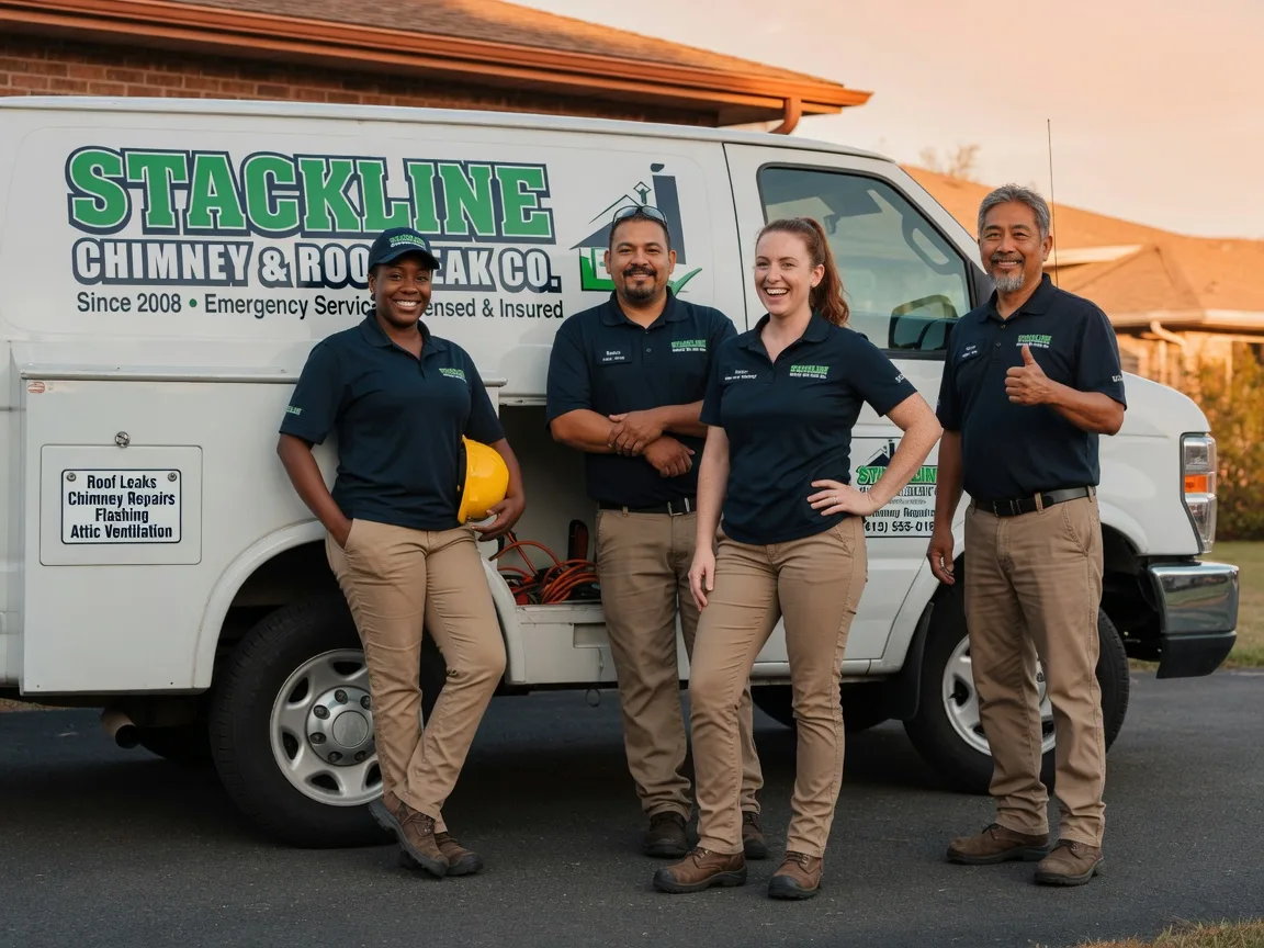 Chimney flashing repair company in Palmyra, IN